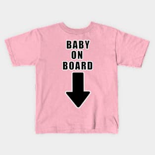 Baby On Board t-shirt Kids T-Shirt